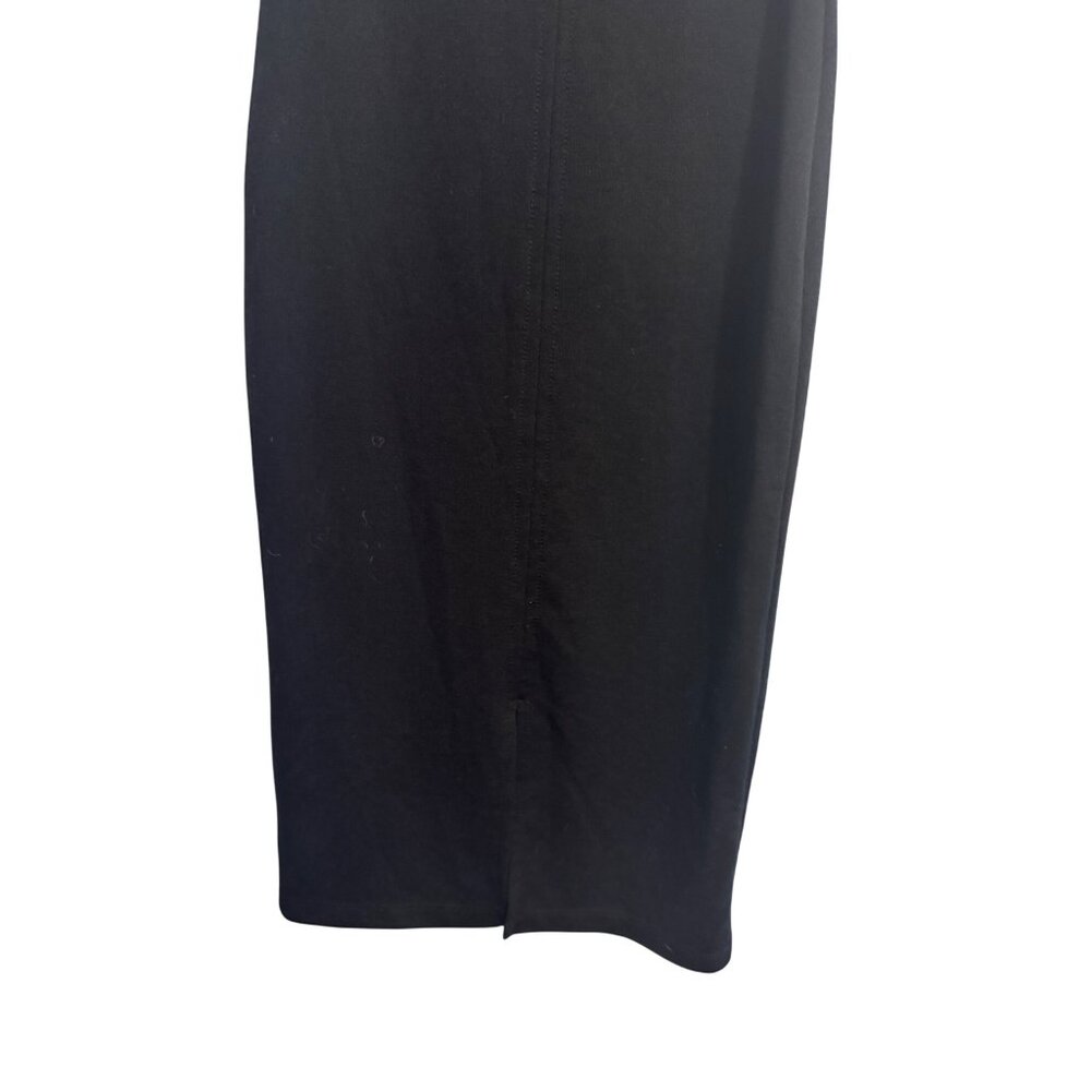 2/$30 Zara Black Small Midi Sleeveless Bodycon Dress - Picture 11 of 13